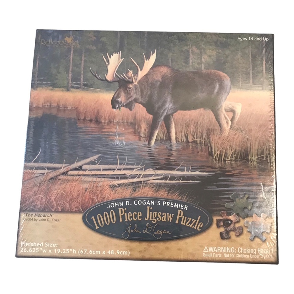 John D. Cogan’s 1000 piece Jigsaw puzzle